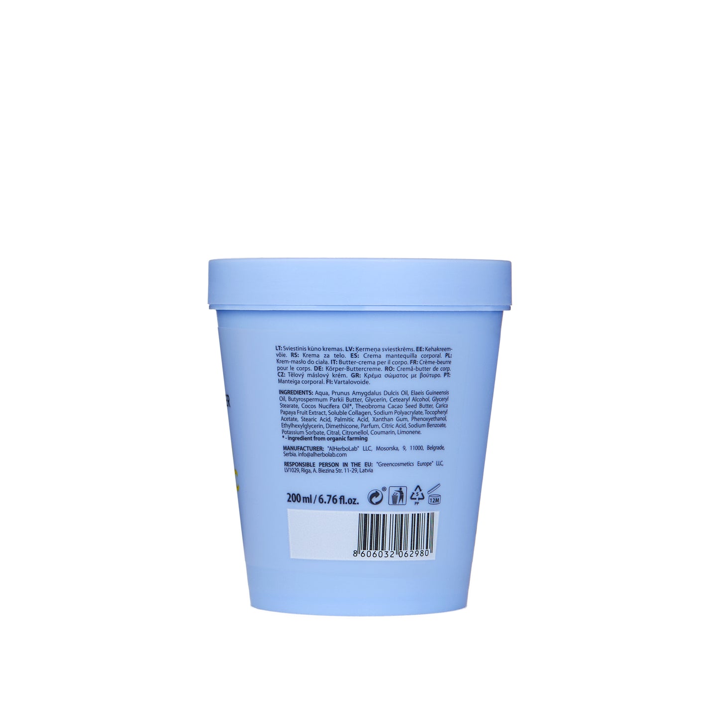 Burro Corpo Coco Magic