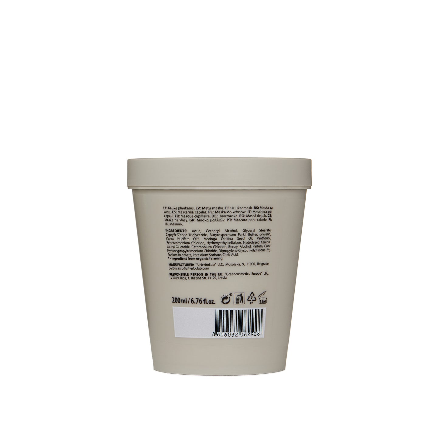 Maschera Capelli Ristrutturante Gold Set