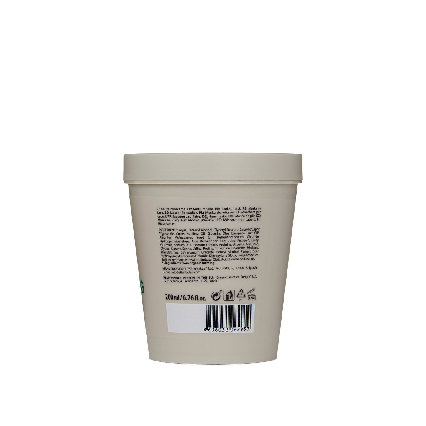 Maschera Capelli Rinforzante Long Strong