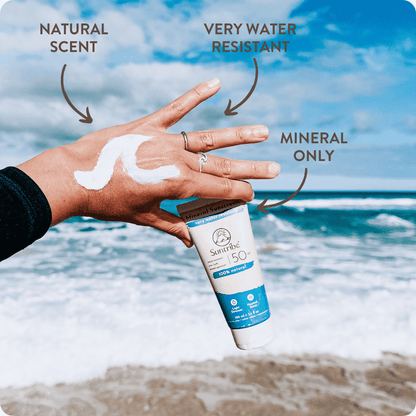 Mineral Sunscreen very water resistant SPF 50